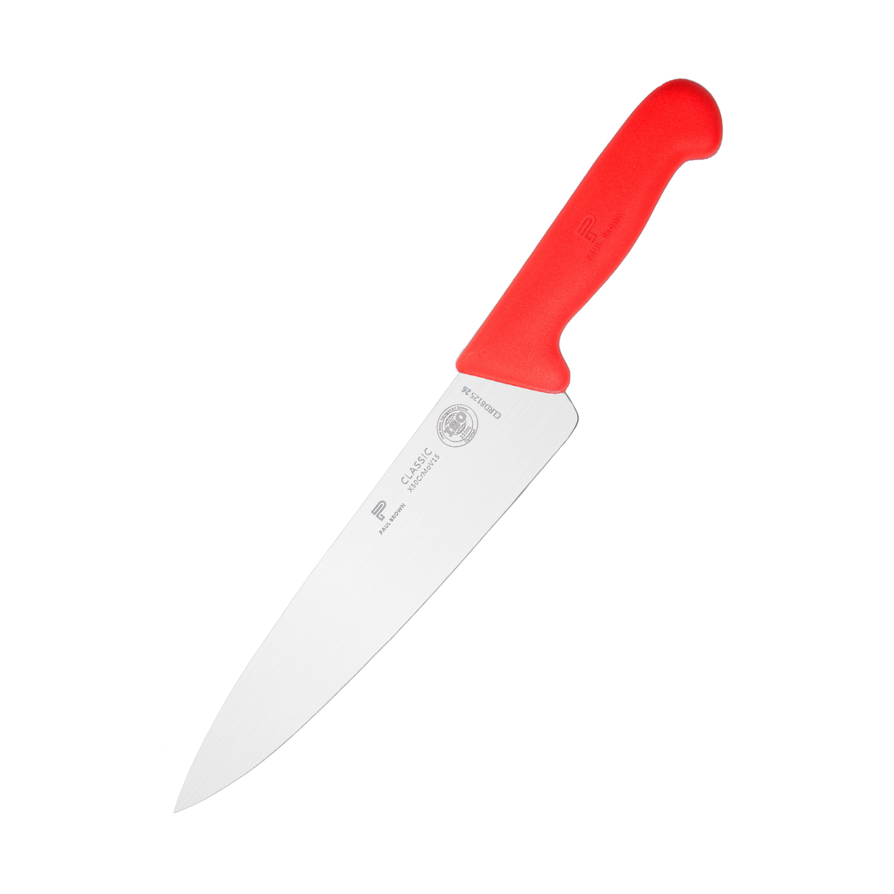 PAUL BROWN – RED CLASSIC 10 INCH CHEF KNIFE
