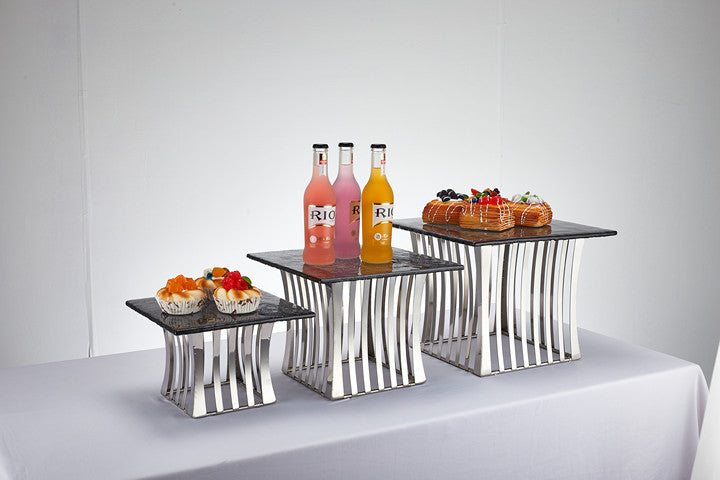 Buffet raiser - Material s/s and Glass