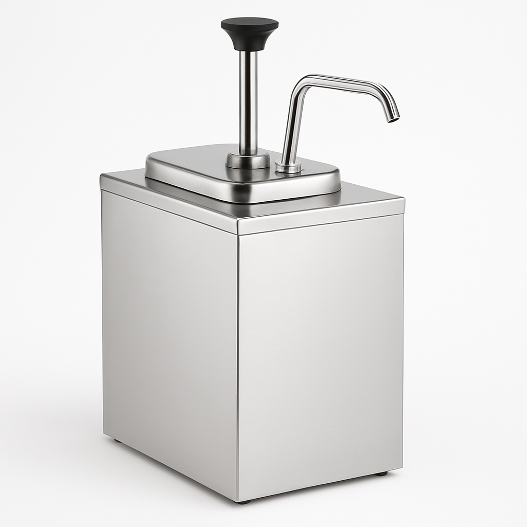 SINGLE SAUCE DISPENSER 304 Stainless Steel 3 LTR