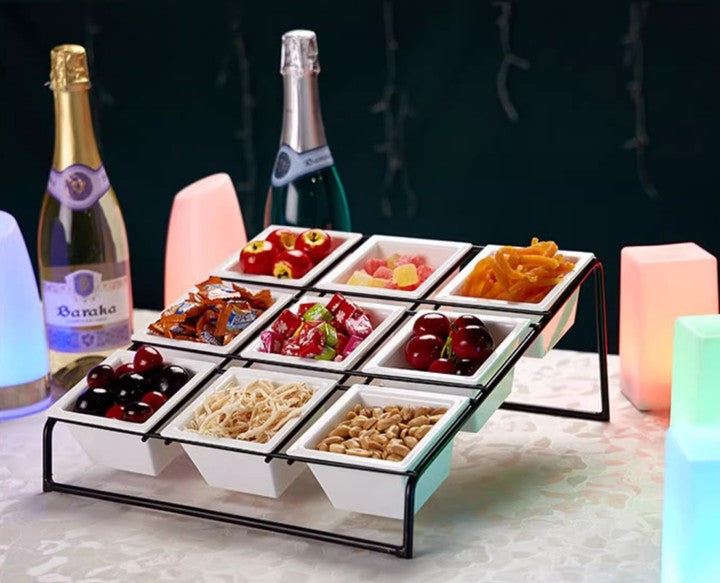 Garnish Display stand 'Material S/S and Acrylic
