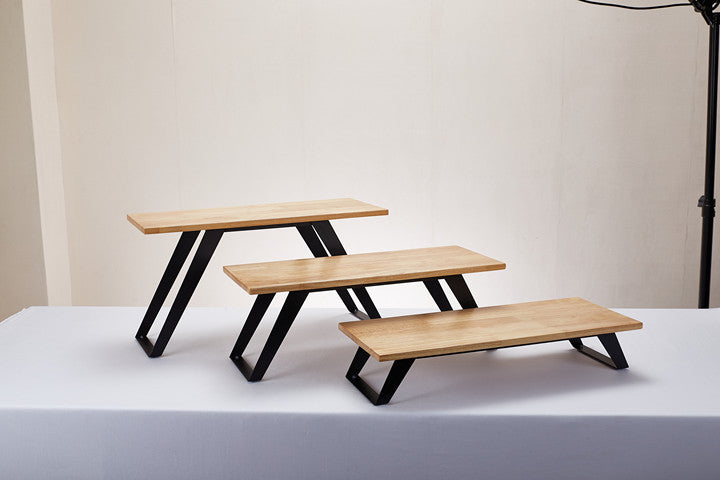 Buffet stand Material : wooden
