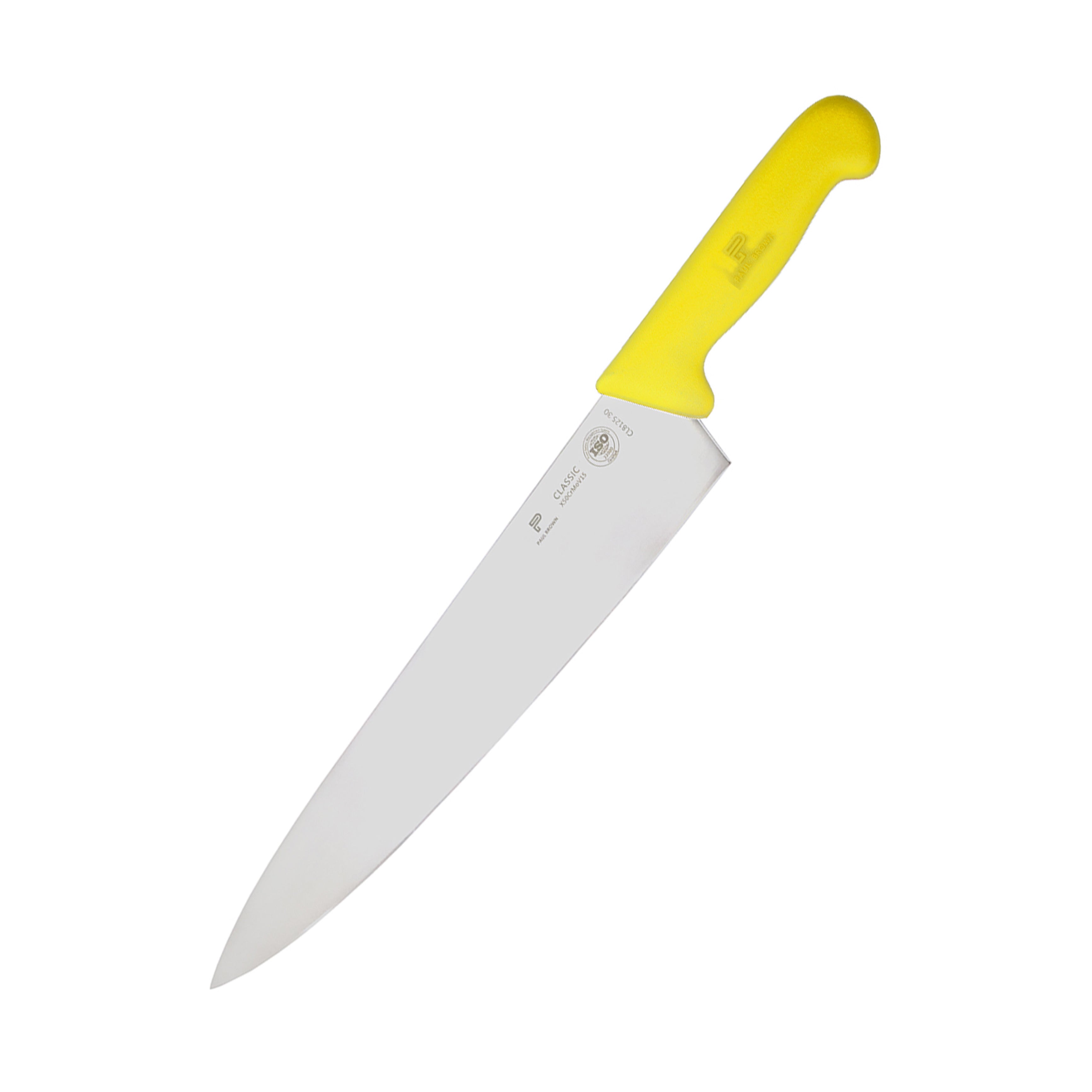 PAUL BROWN – YELLOW CLASSIC 12 INCH CHEF KNIFE
