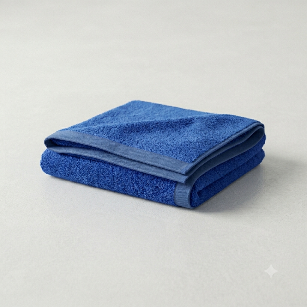 White Orchid Bath Towel 600 GSM, 100% Cotton, 70x140cm