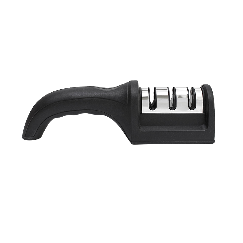 3-Stage Manual Knife Sharpener, Professional Kitchen Sharpening Tool