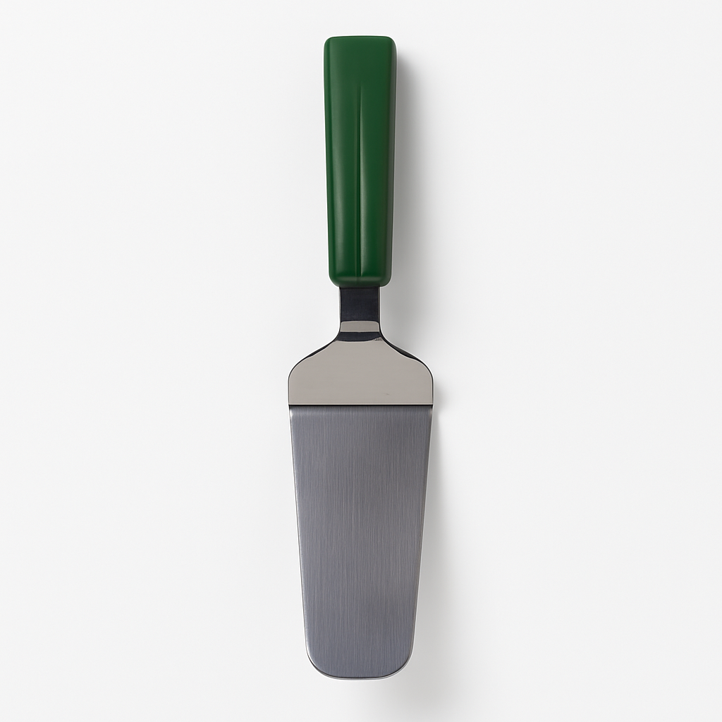 FABHS – STAINLESS STEEL PIZZA SERVER WITH GREEN HANDLE