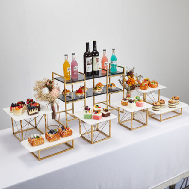 Buffet Display set Colour : gold