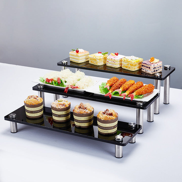 Buffet raiser Material s/s and acrylic