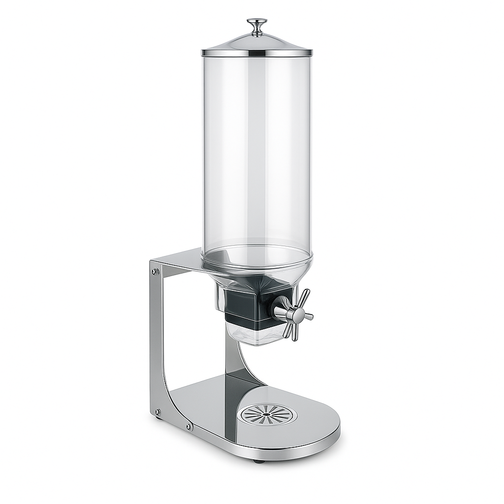 SINGLE CEREAL DISPENSER 304 Stainless Steel 8 LTR