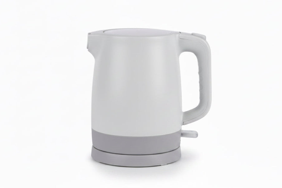 Accorn - Electric Kettle 0.8L, Double Wall Anti-Scald 304 Stainless Steel Tea Kettle, Matt Khaki