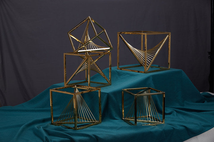 Buffet Raiser Material S/S Colour : gold