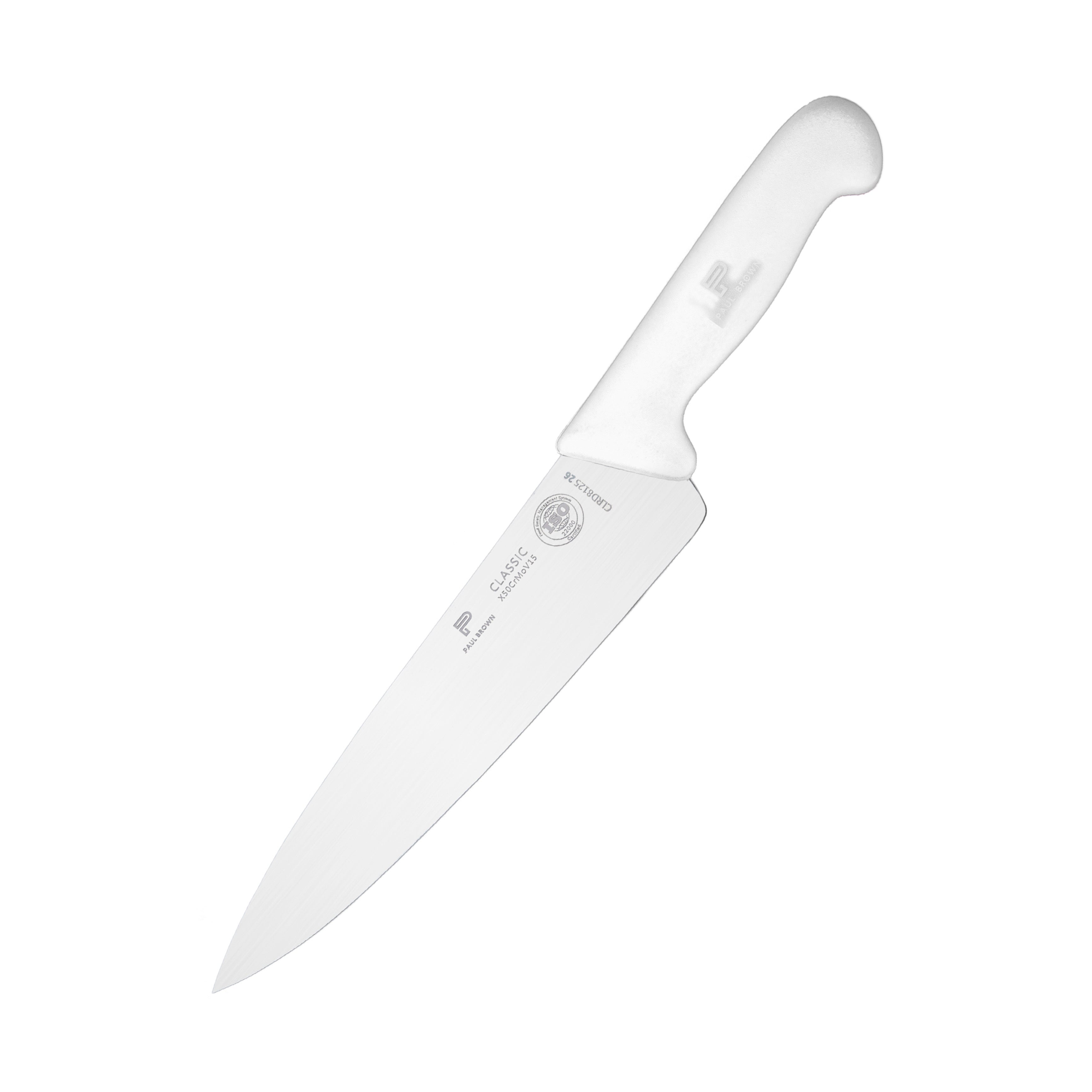 PAUL BROWN – WHITE CLASSIC 10 INCH CHEF KNIFE