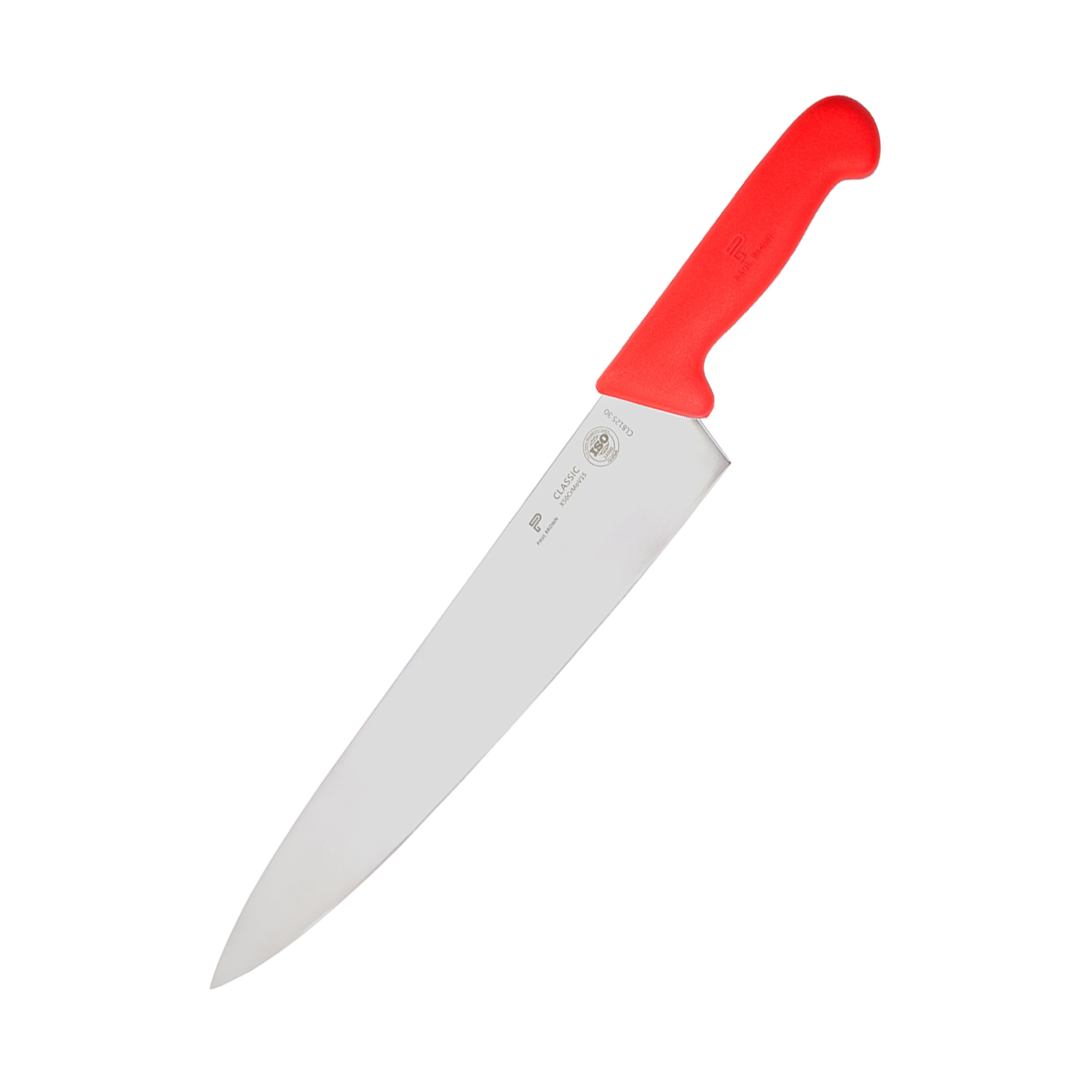 PAUL BROWN – RED CLASSIC 12 INCH CHEF KNIFE