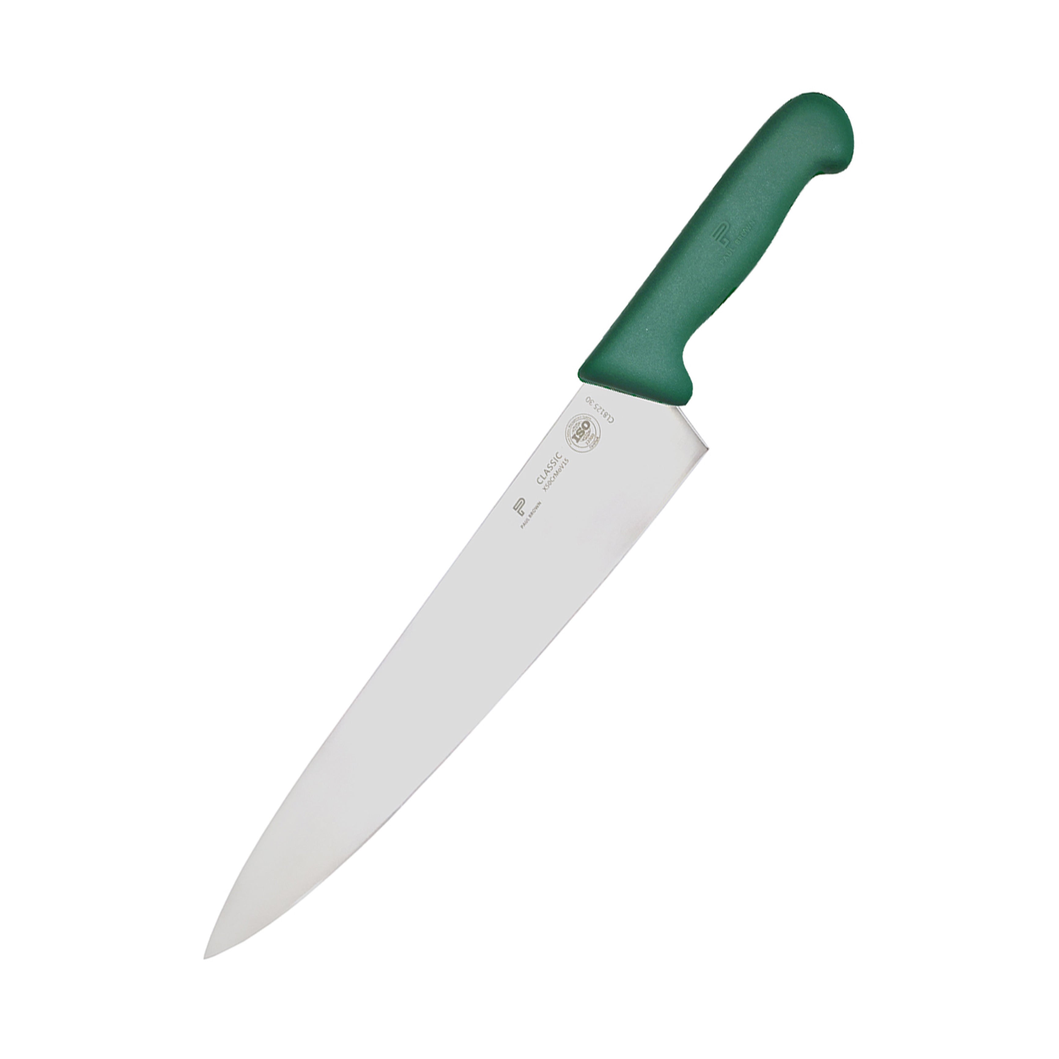 PAUL BROWN – GREEN CLASSIC 12 INCH CHEF KNIFE