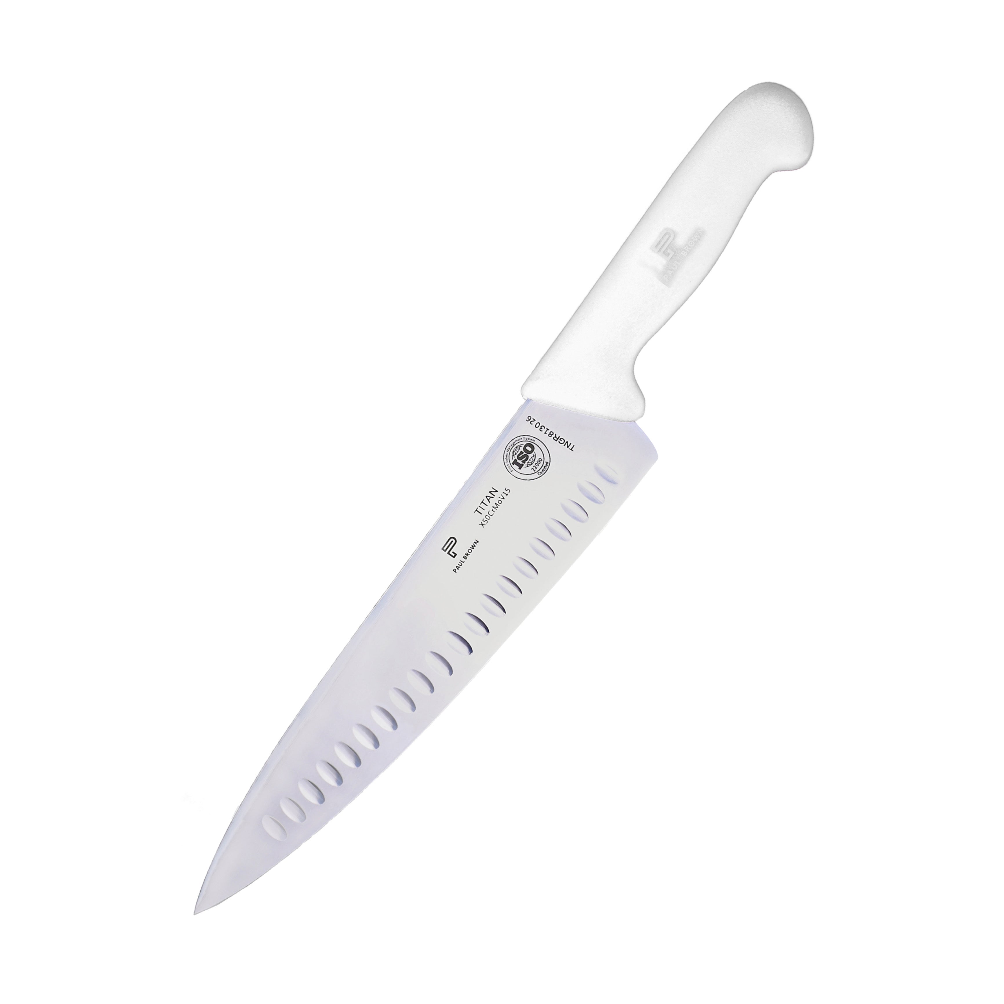 PAUL BROWN – WHITE CLASSIC 10 INCH TITAN CHEF KNIFE