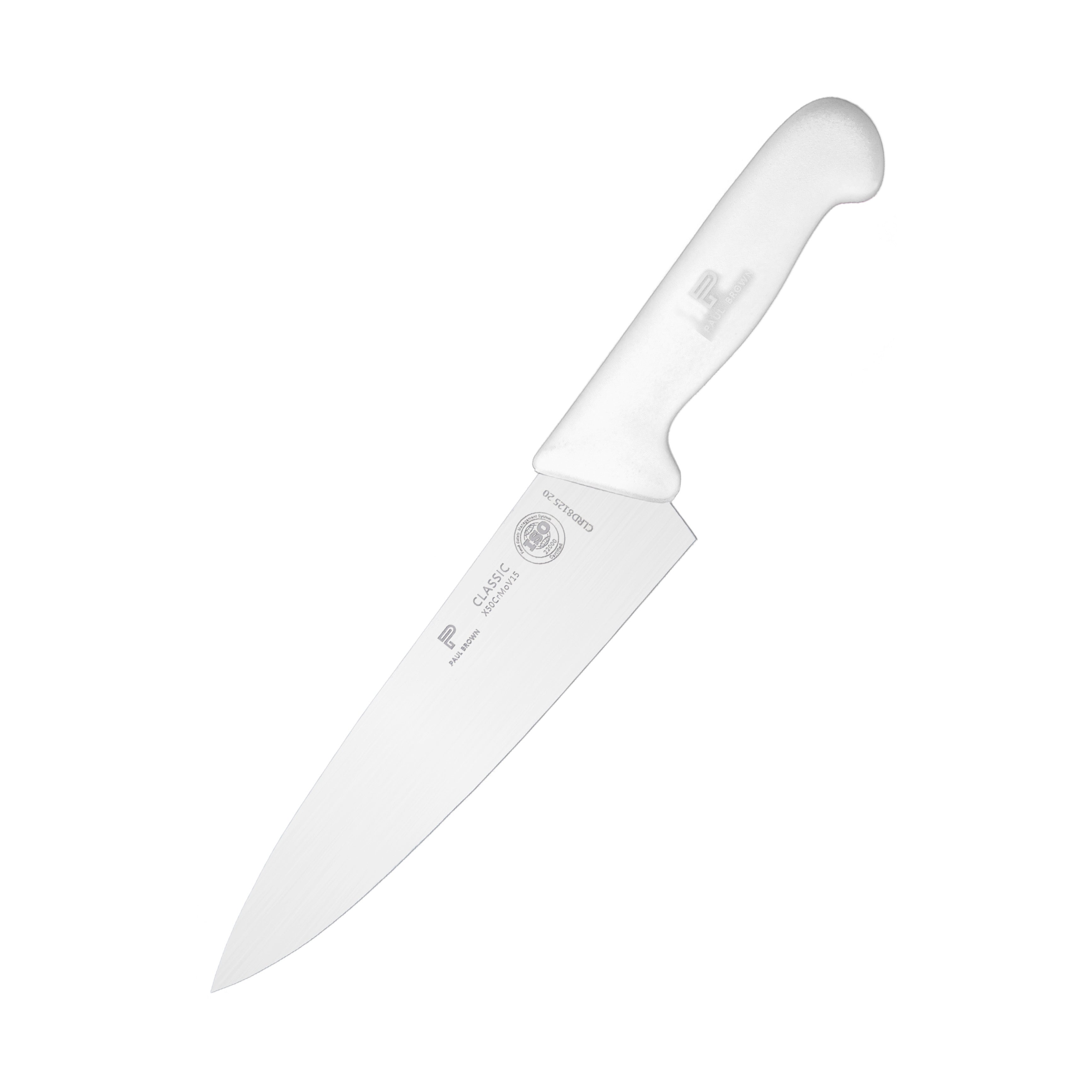 PAUL BROWN – WHITE CLASSIC 8 INCH CHEF KNIFE