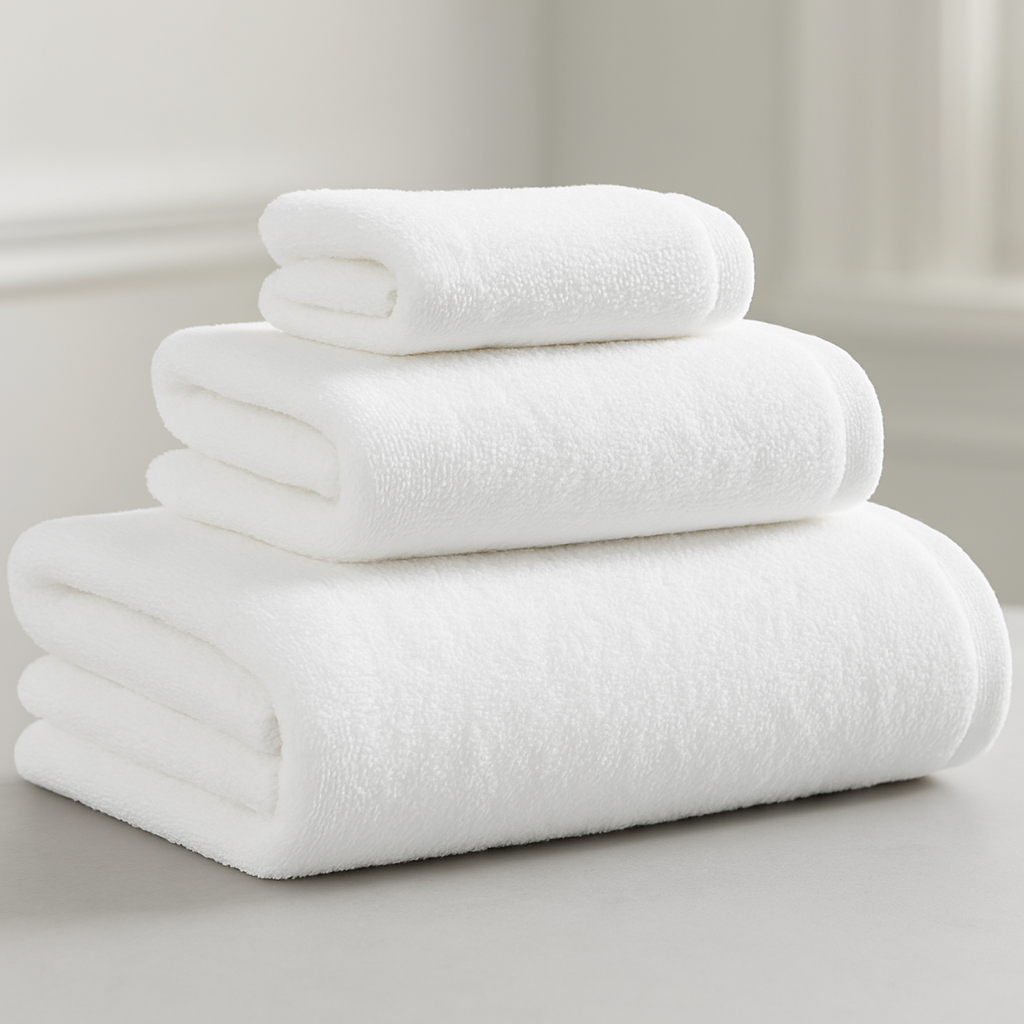 WHITE ORCHID – 600 GSM WHITE BATH SHEET 90x180 CM, 100% COTTON