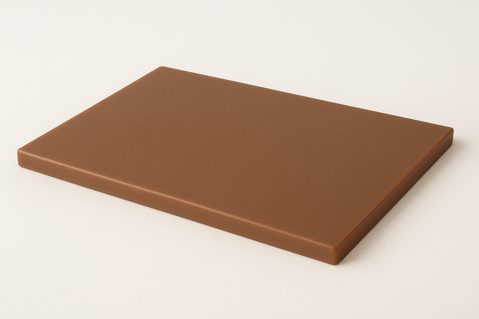 POLYETHYLENE BROWN CHOPPING BOARD
