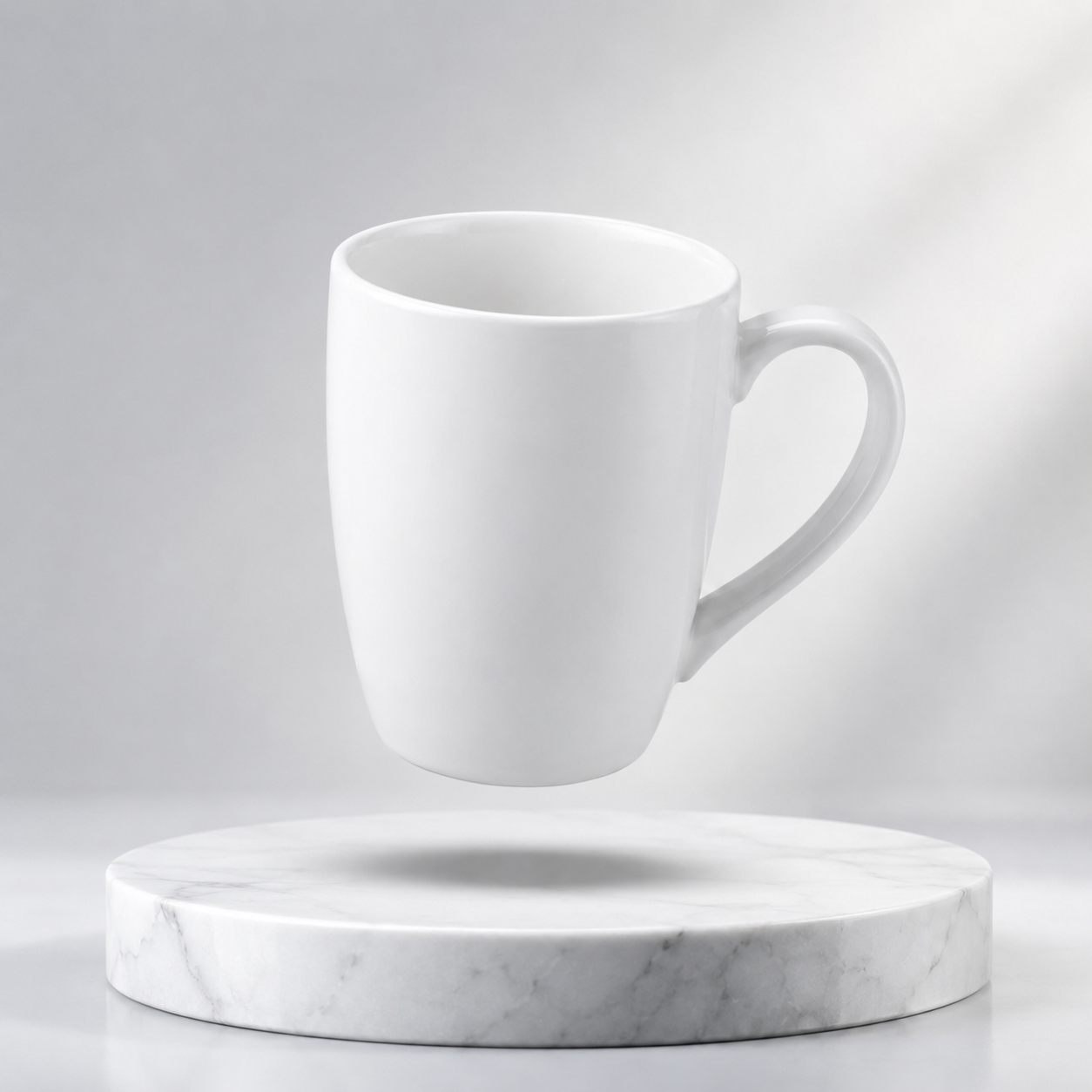 Steed Small Mug, Ceramic, Plain White