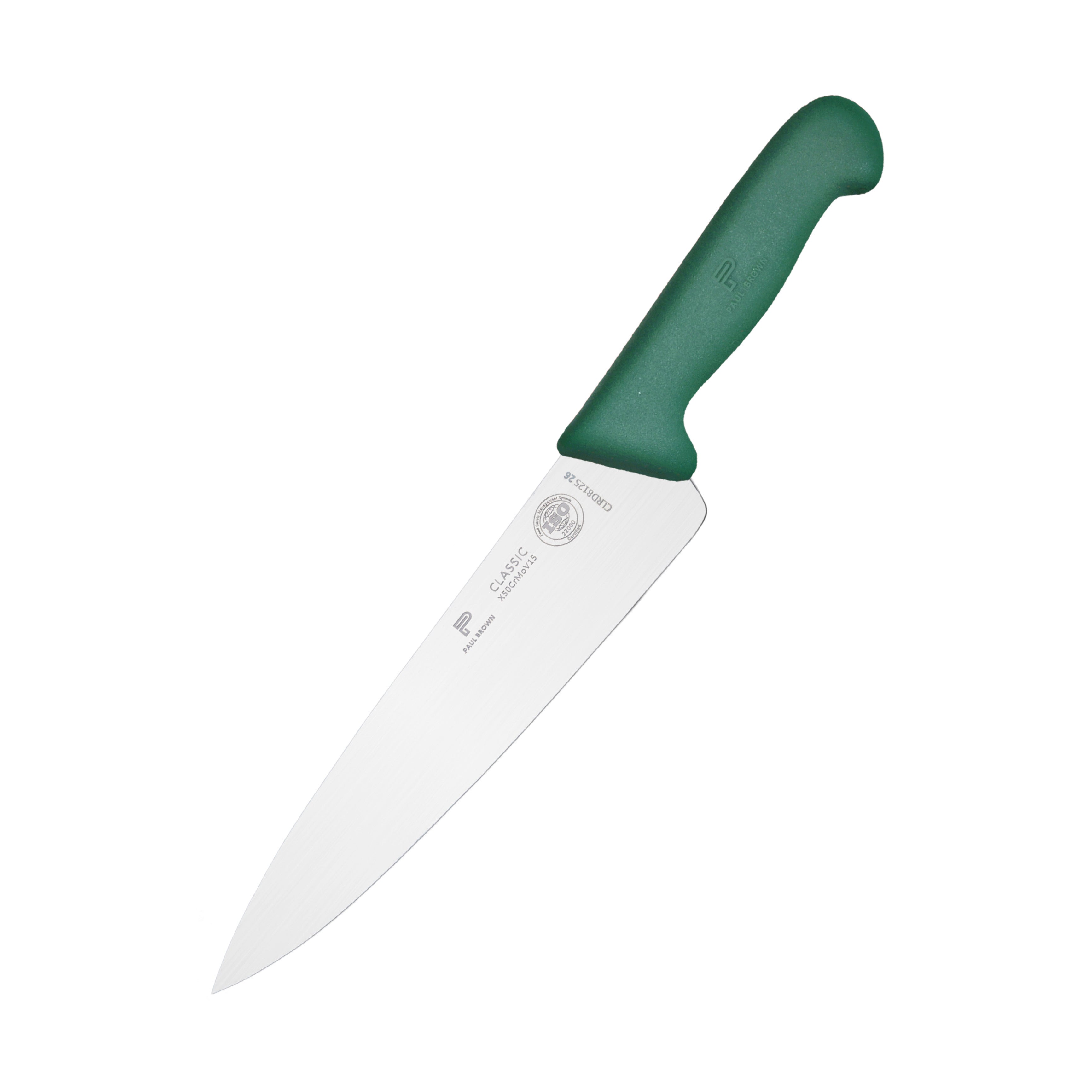 PAUL BROWN – GREEN CLASSIC 10 INCH CHEF KNIFE