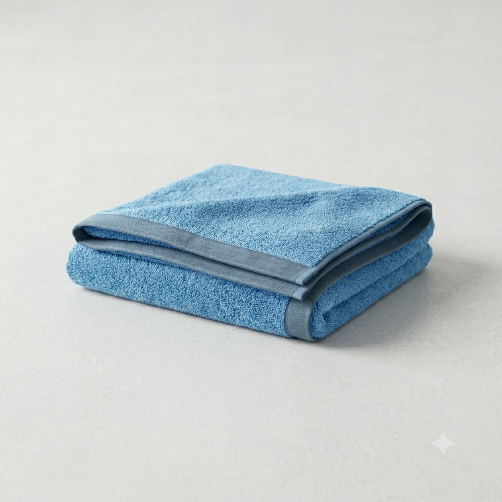 White Orchid Bath Towel 600 GSM, 100% Cotton, 70x140cm