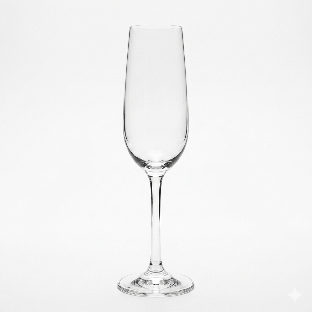 Champagne Glass Polycarbonate, Shatterproof Drinkware, 175ML
