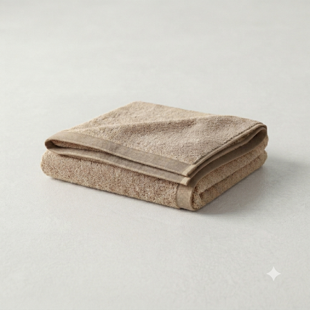 White Orchid Bath Towel 600 GSM, 100% Cotton, 70x140cm