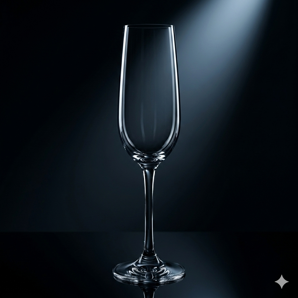 Champagne Glass Polycarbonate, Shatterproof Drinkware, 175ML