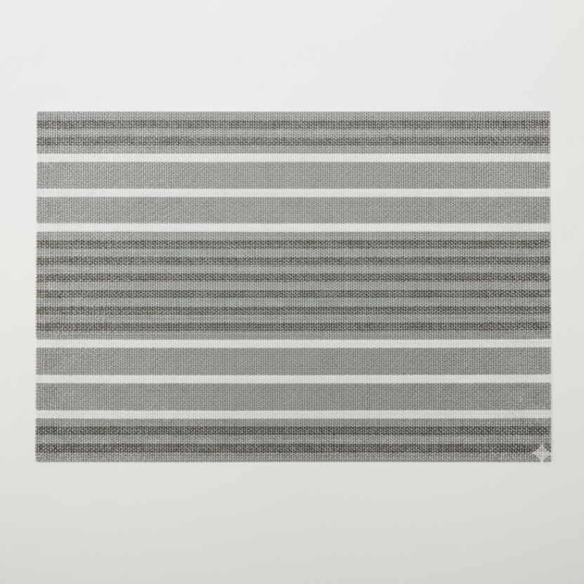 Rectangular PVC Table Mat, High-Quality Heat Resistant, 30x45cm