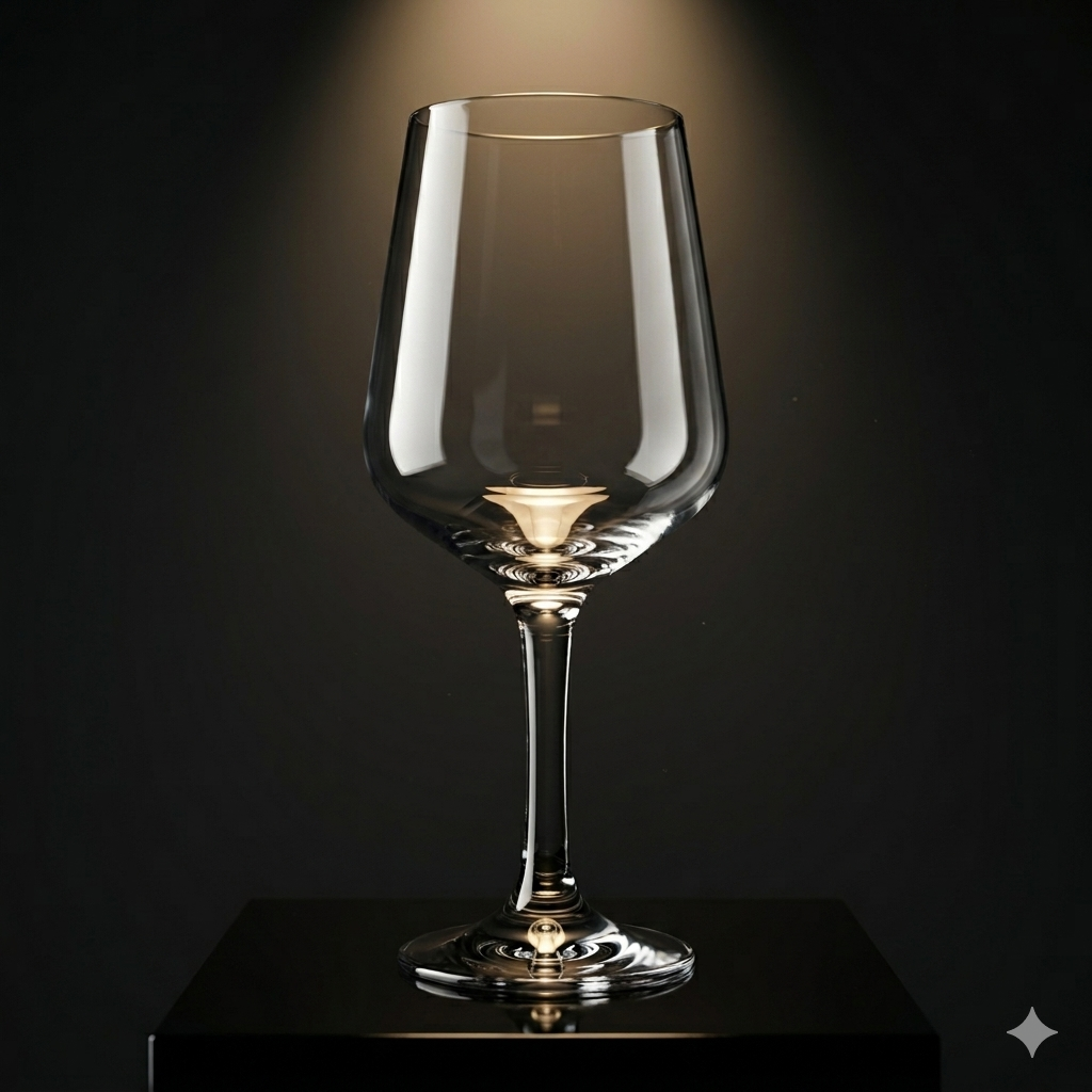 Wine Glass Polycarbonate, Shatterproof Drink Ware, 450ML