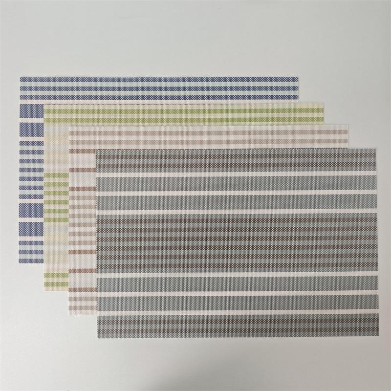 Rectangular PVC Table Mat, High-Quality Heat Resistant, 30x45cm