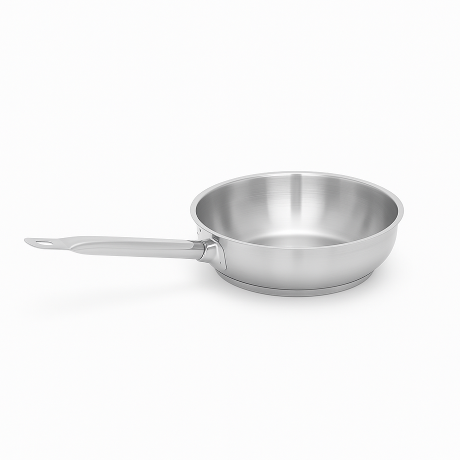 PENTOLA & PADELLA - STAINLESS STEEL CONICAL PAN 24 CM (3.4 L)