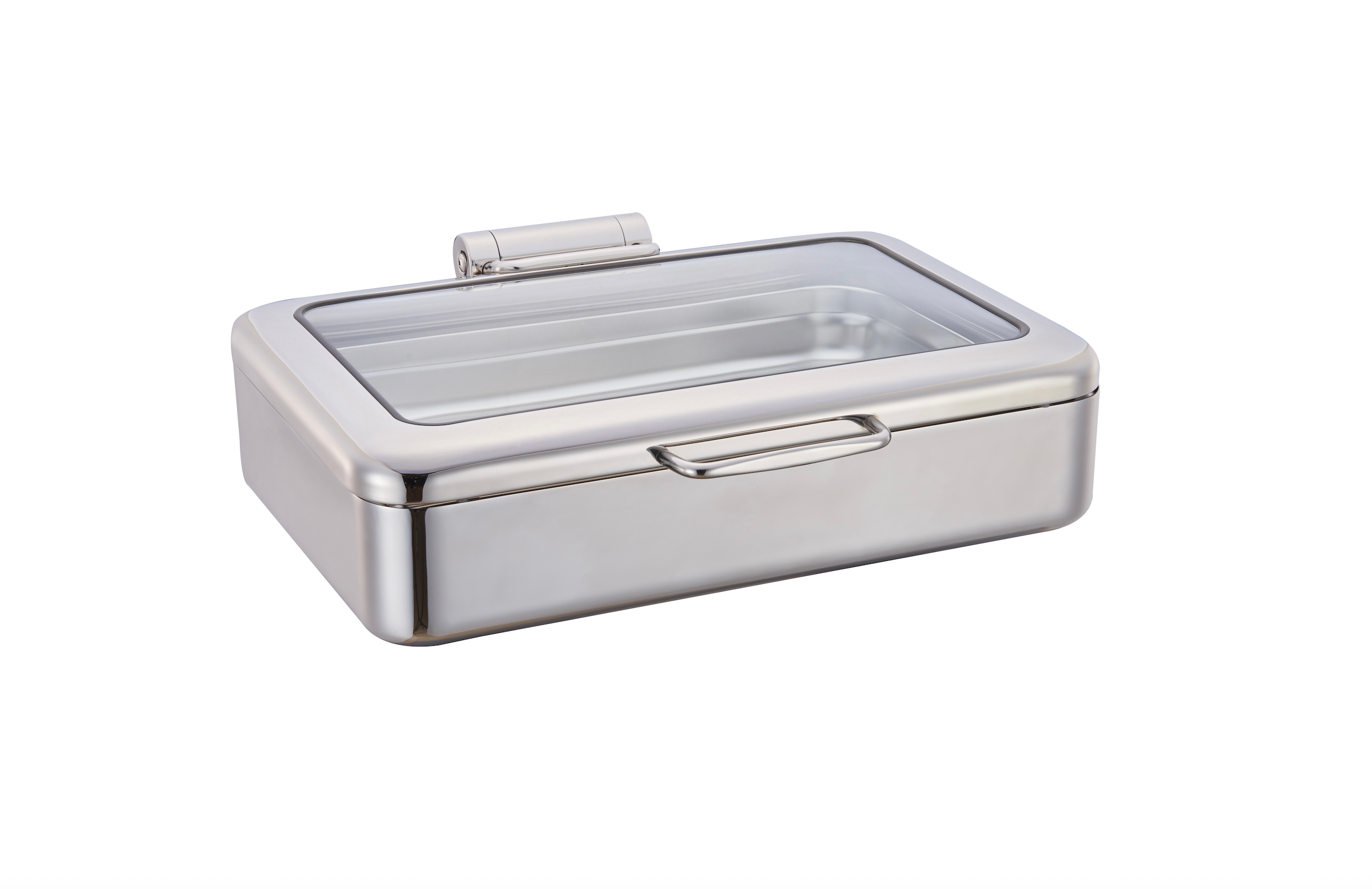 PREMUIME RECTANGULAR CHAFFING DISH GN1/1 304 STAINLESS STEEL 9 LTR