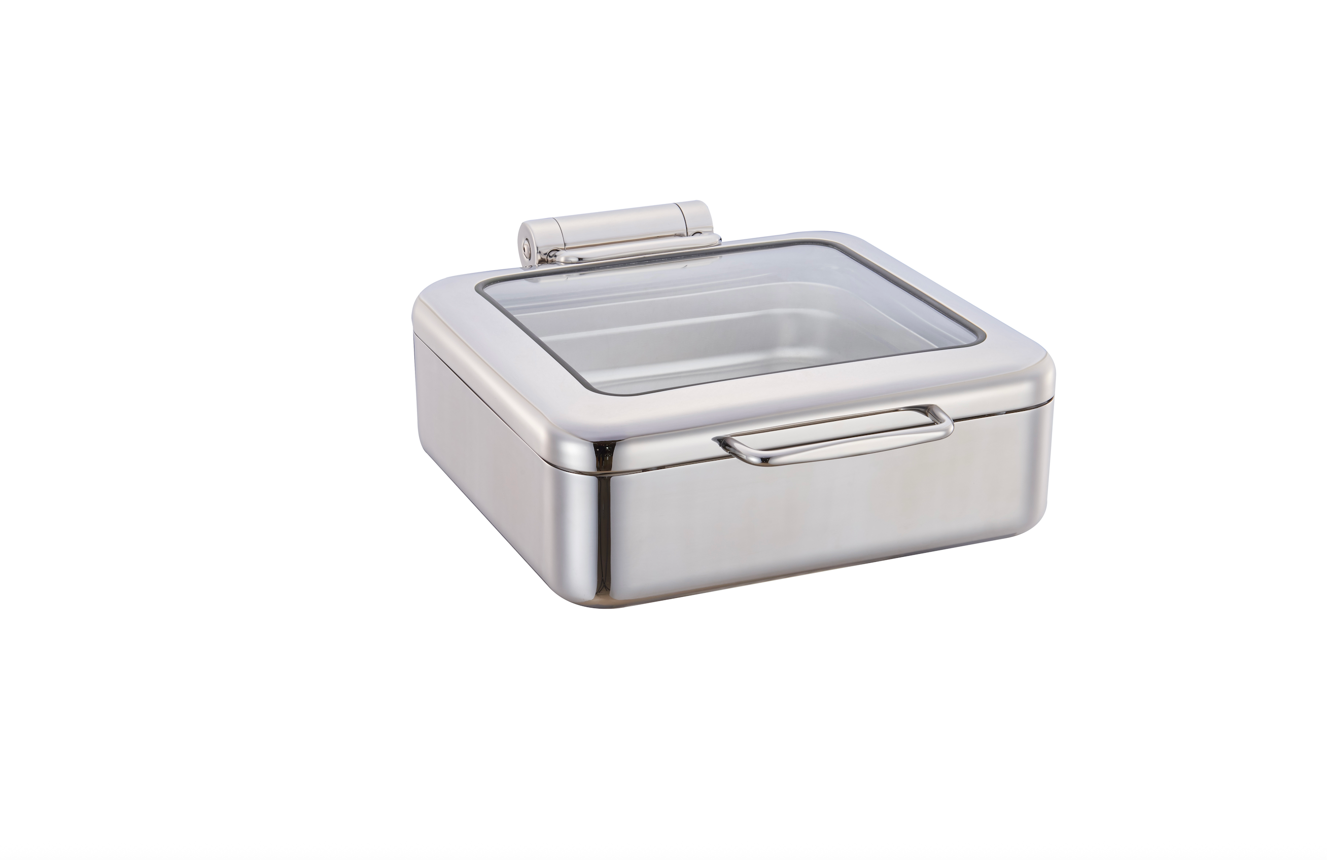 PREMIUME RECTANGULAR CHAFFING DISH GN2/3 304 STAINLESS STEEL 6 LTR