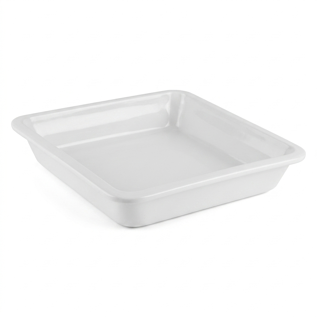 Steed Plain White Porcelain Insert, 2/3 6.5 cm