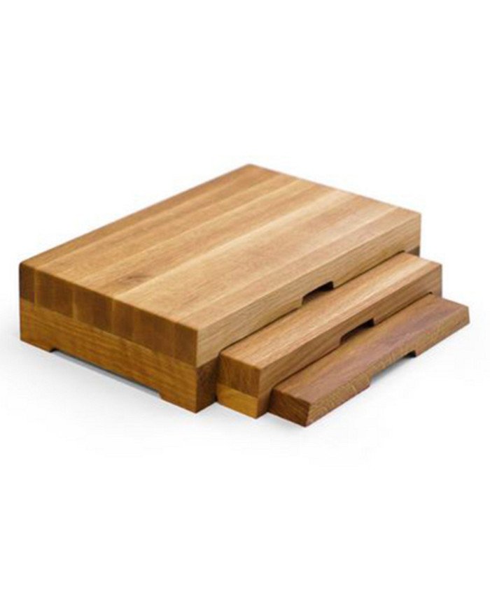 Three Step Oak Buffet Riser